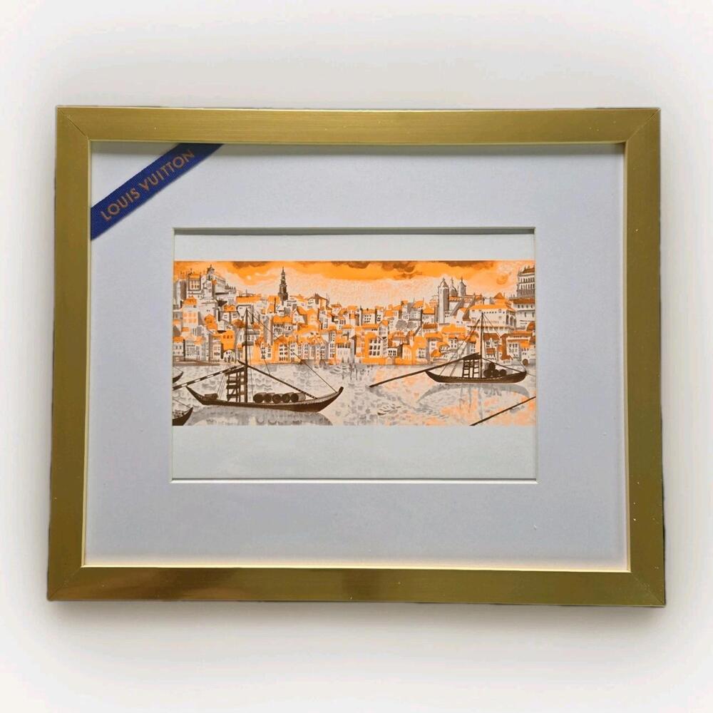 Louis Vuitton Ruben Toledo Porto Framed